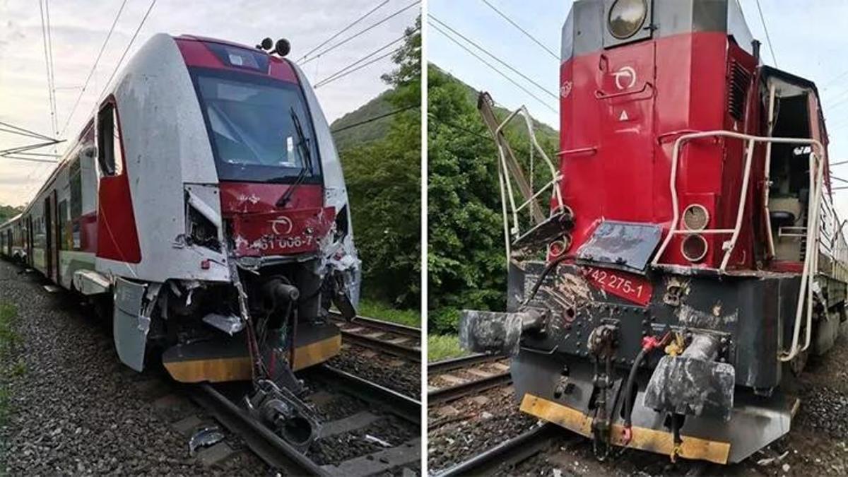 Slovakya’da tren kazası! 4’ü ağır 70 yaralı var