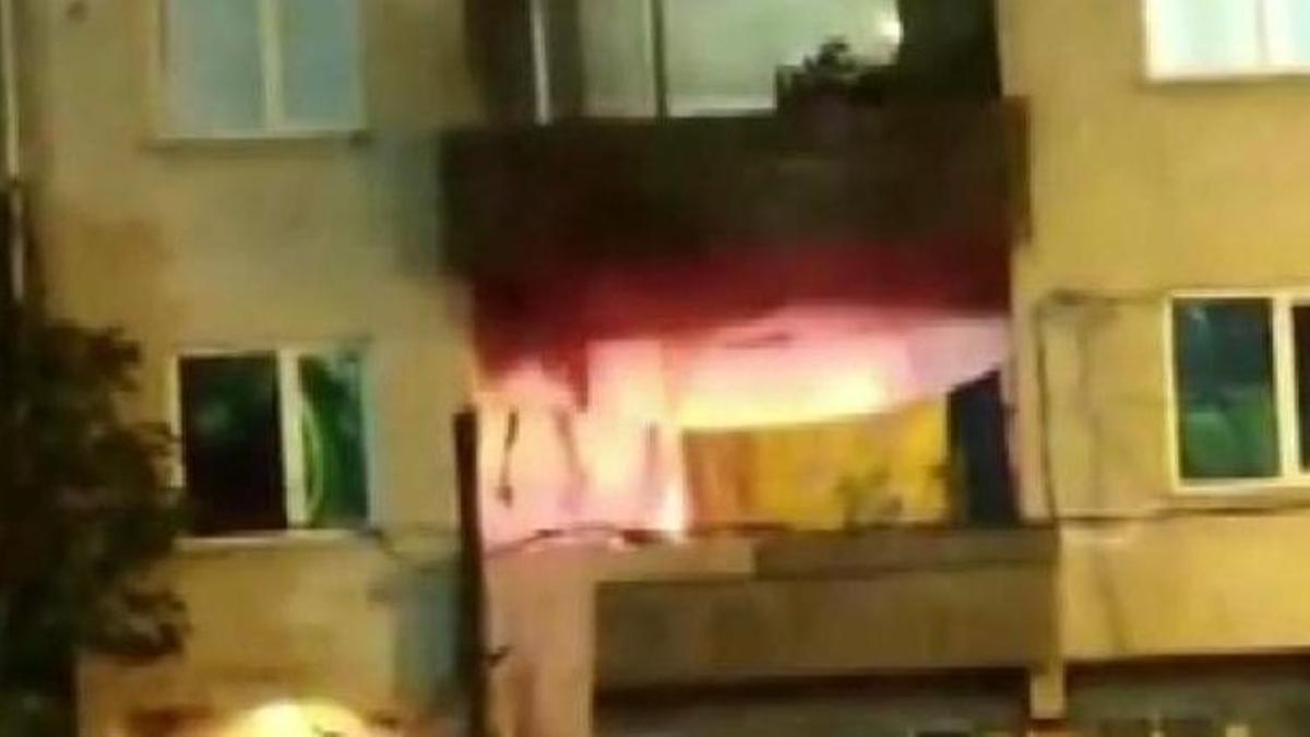 Ev sahibinin zam yapmasına öfkelenen kiracı evi yaktı