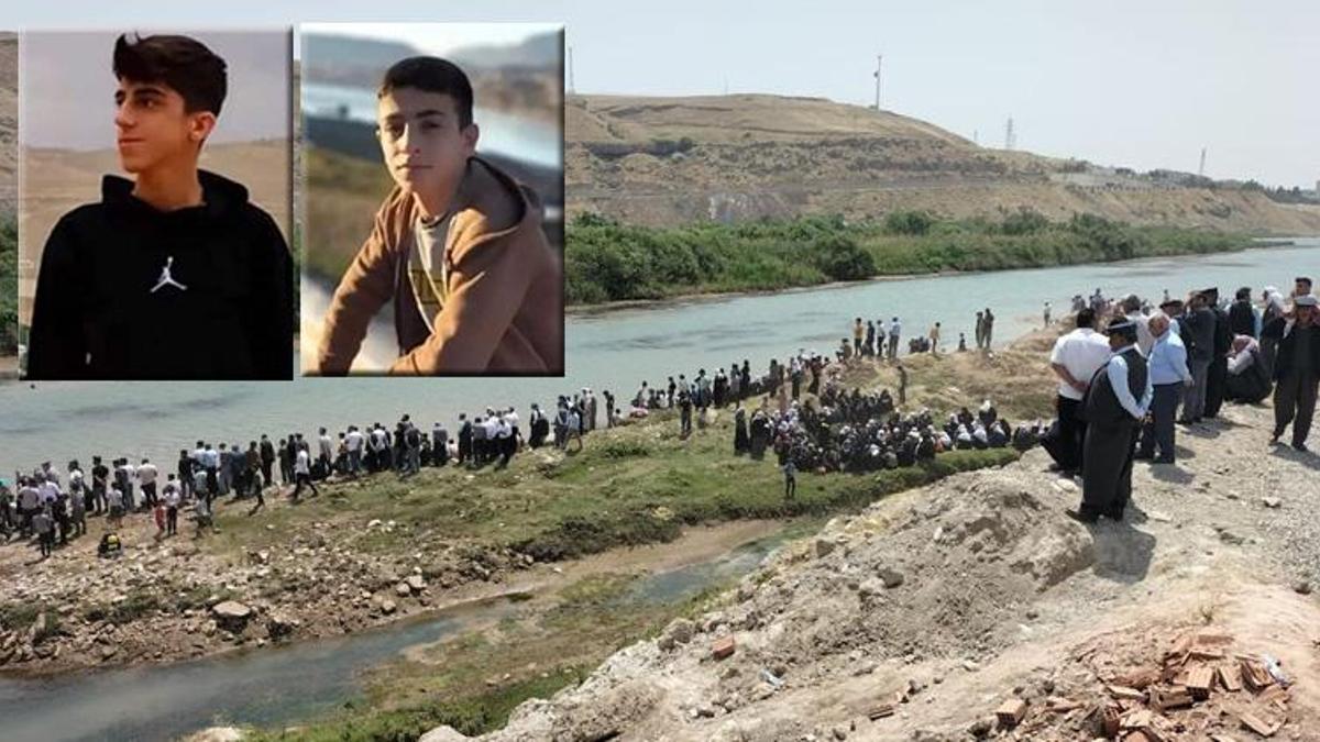 Serinlemek için Dicle Nehri'ne giren iki çocuktan acı haber!