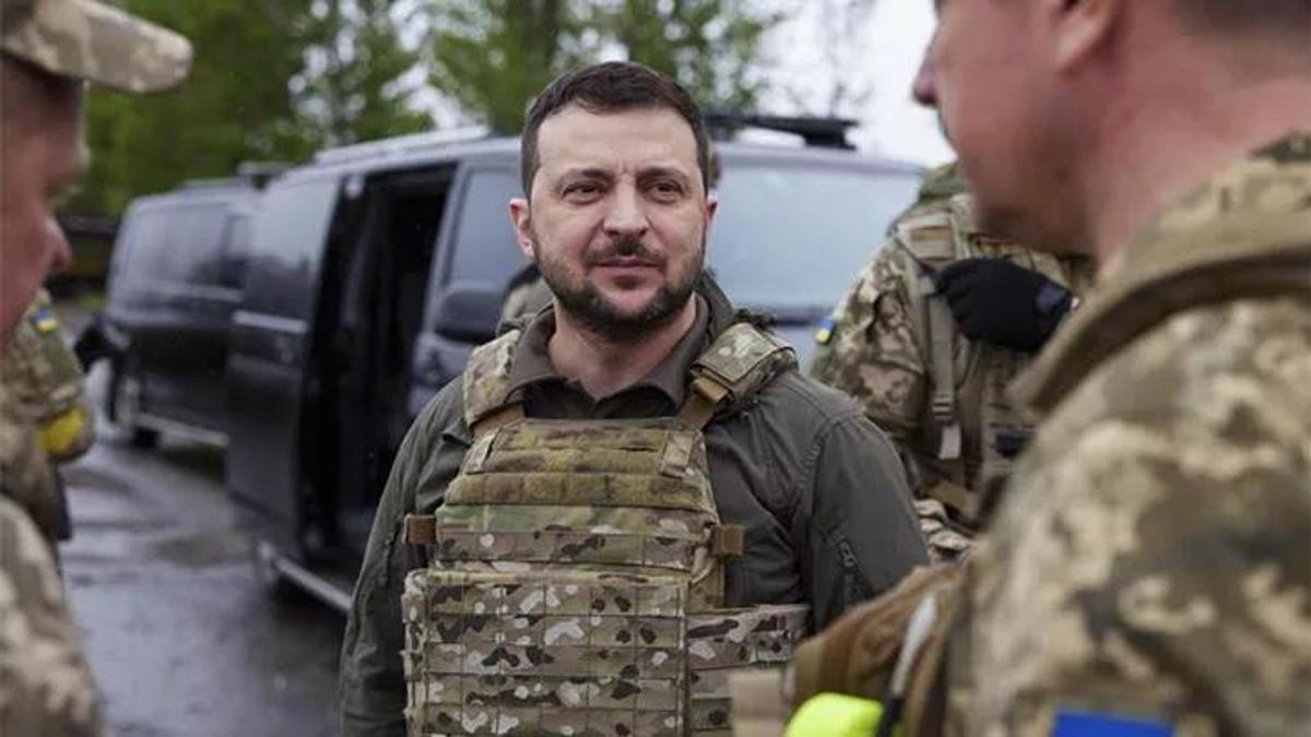 Zelenskiy'den kritik ziyaret! 1 hafta sonra yine Kiev dışında