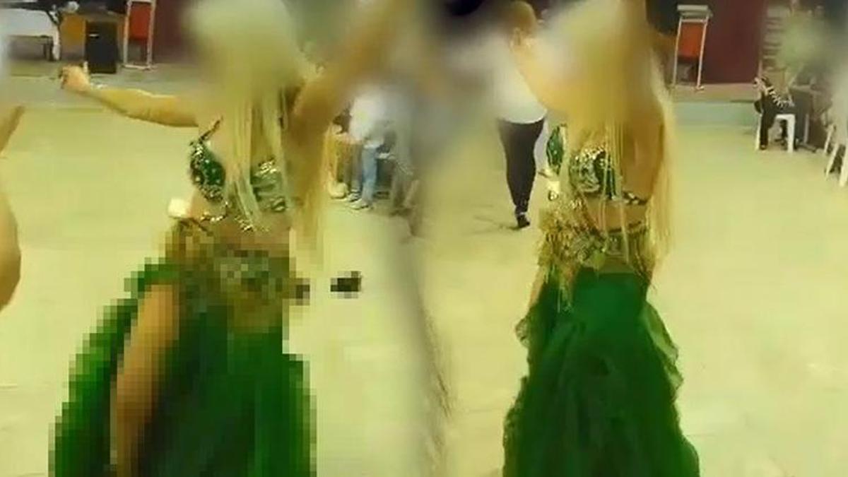 Okulda dansözlü etkinlik tepki çekti! Müdür görevden uzaklaştırıldı