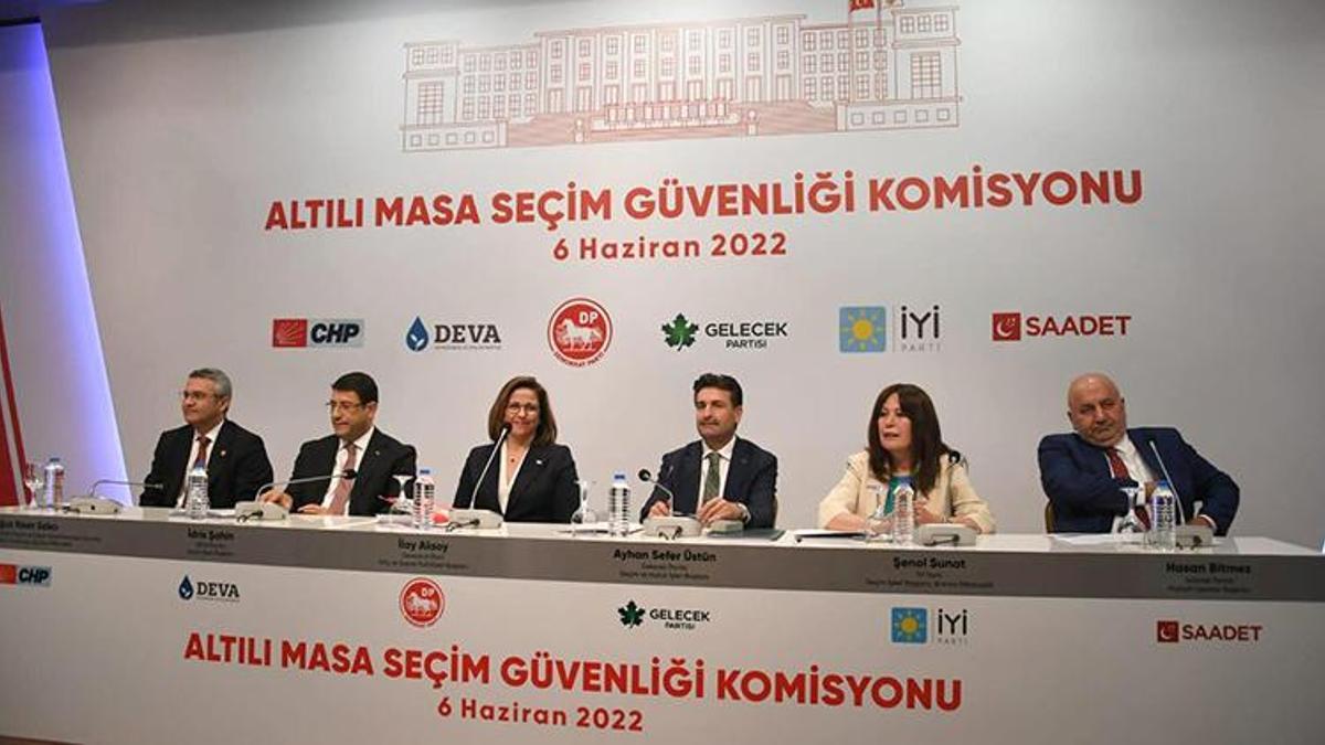 6 parti, seçim güvenliği tedbirlerini açıkladı