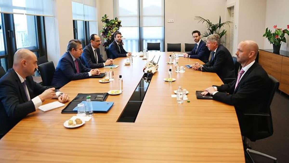 Sözcü Kalın, NATO Genel Sekreteri Kabine Direktörü Jenssen'le görüştü