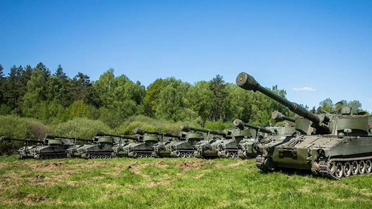 Norveç, Ukrayna ordusuna 22 adet M109 obüs bağışladı