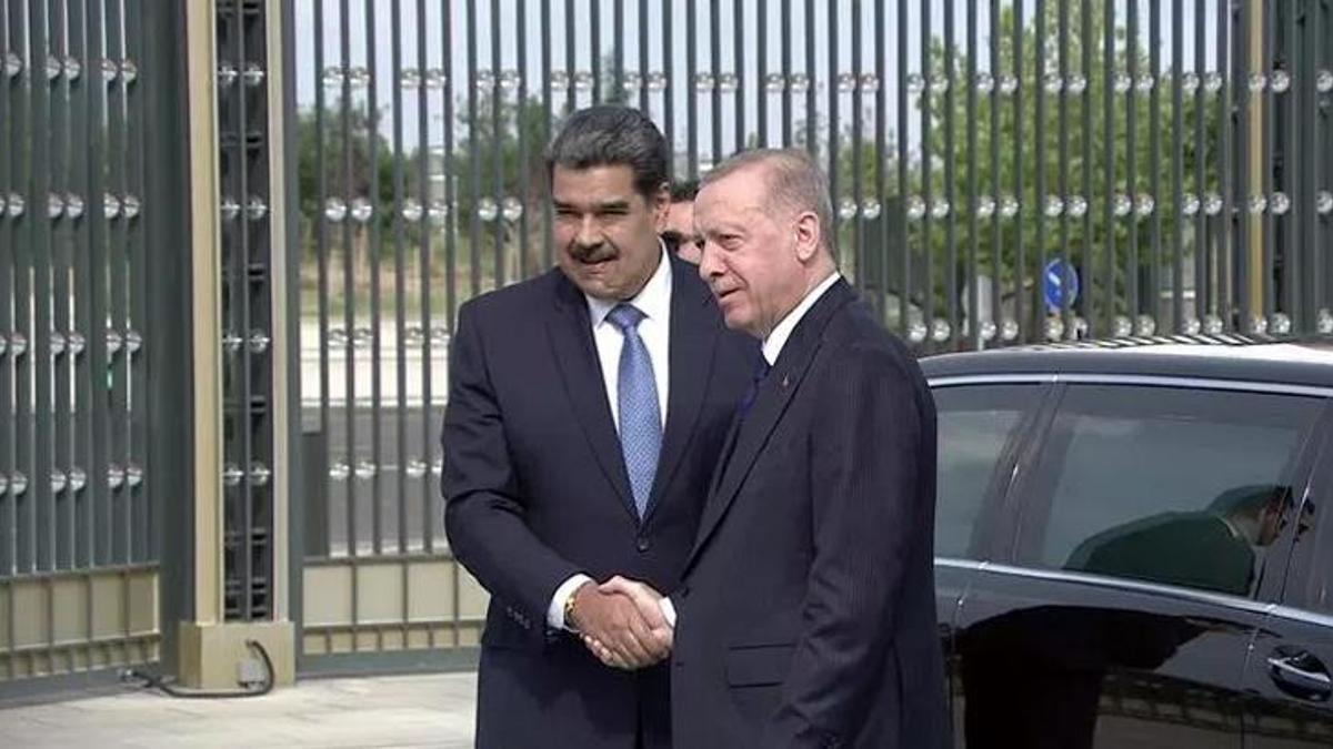 Venezuela Devlet Başkanı Maduro Ankara'da
