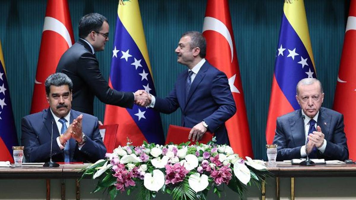 Türkiye ve Venezuela arasında 3 anlaşma!