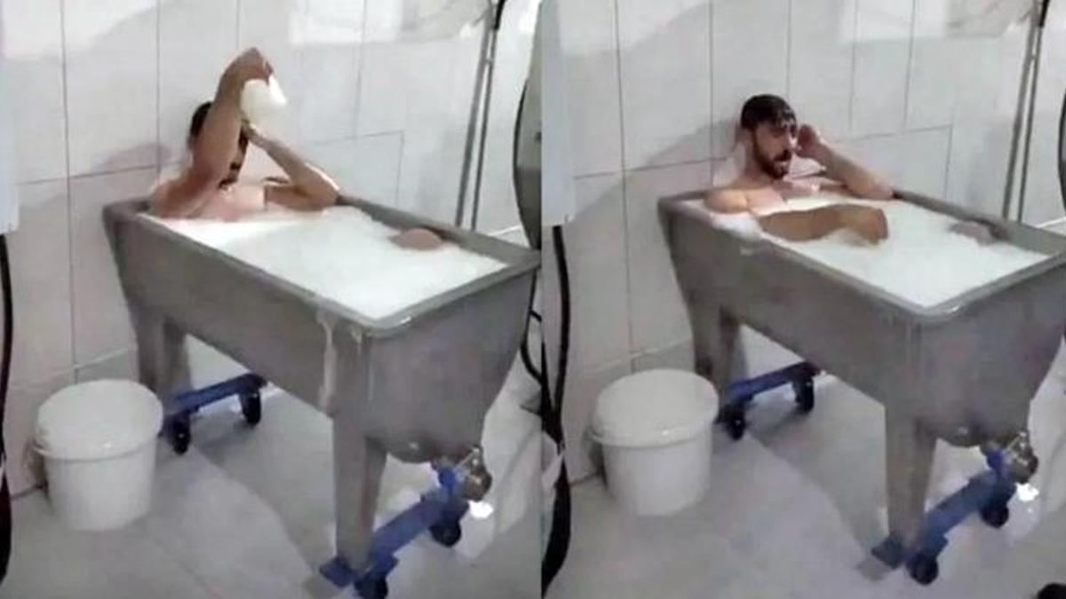 Süt kazanında banyo yapan genç beraat etti, cezaevinde kaldığı günler için tazminat kazandı