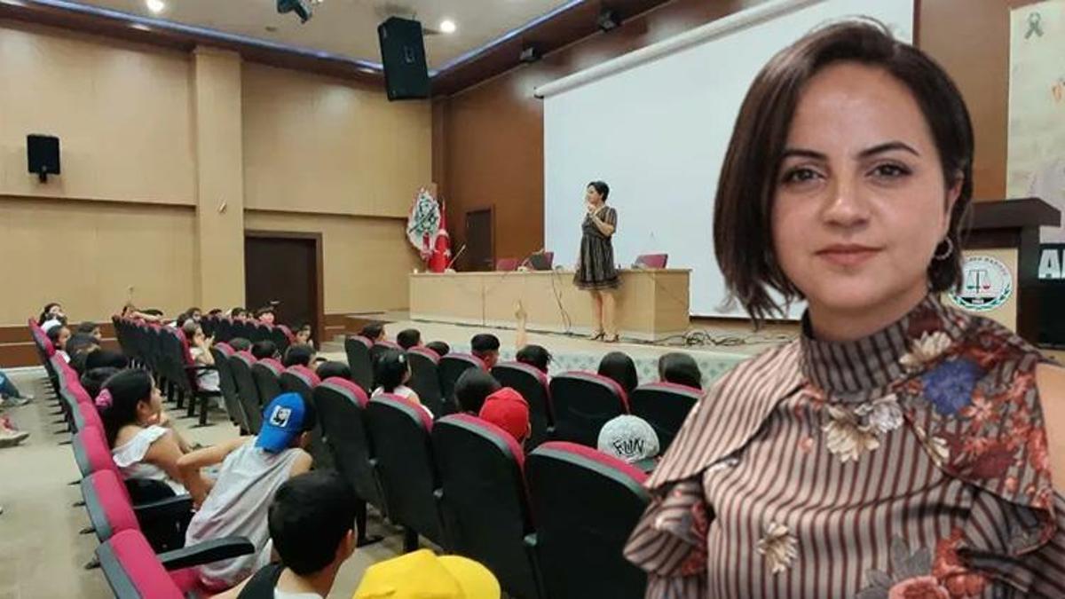 Etek giyen kadın avukat, ‘Kürsünün arkasında anlatın’ denilince konuşmayı bıraktı