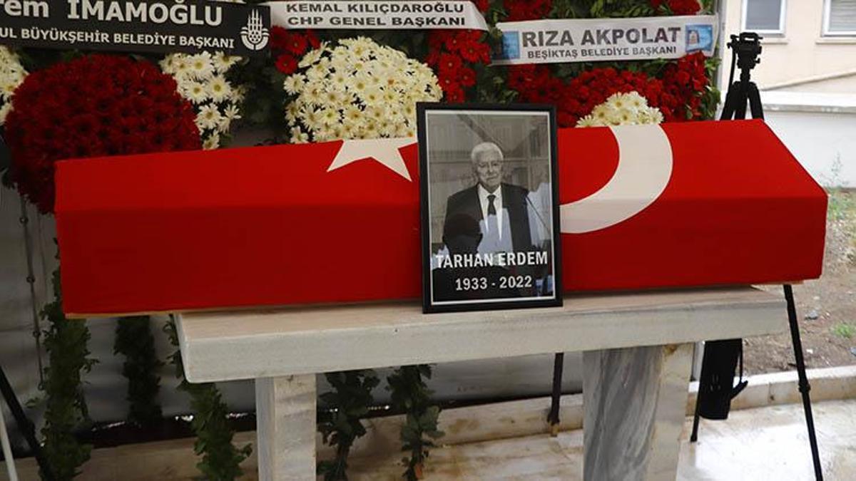 Eski bakan Tarhan Erdem son yolculuğuna uğurlandı