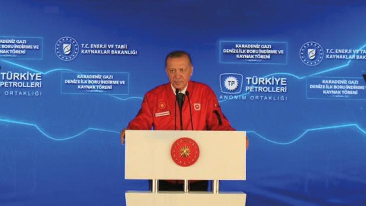 Karadeniz gazı için tarihi gün! Cumhurbaşkanı Erdoğan, Türkiye için müjdeyi verdi