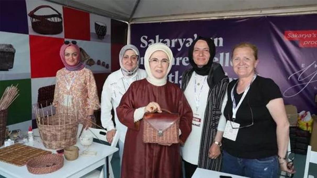 Emine Erdoğan’dan ‘sıfır atık’ çalışmalarına övgü
