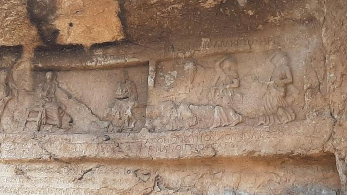 Antik kentte kral mezarını dinamitle havaya uçuracaklardı