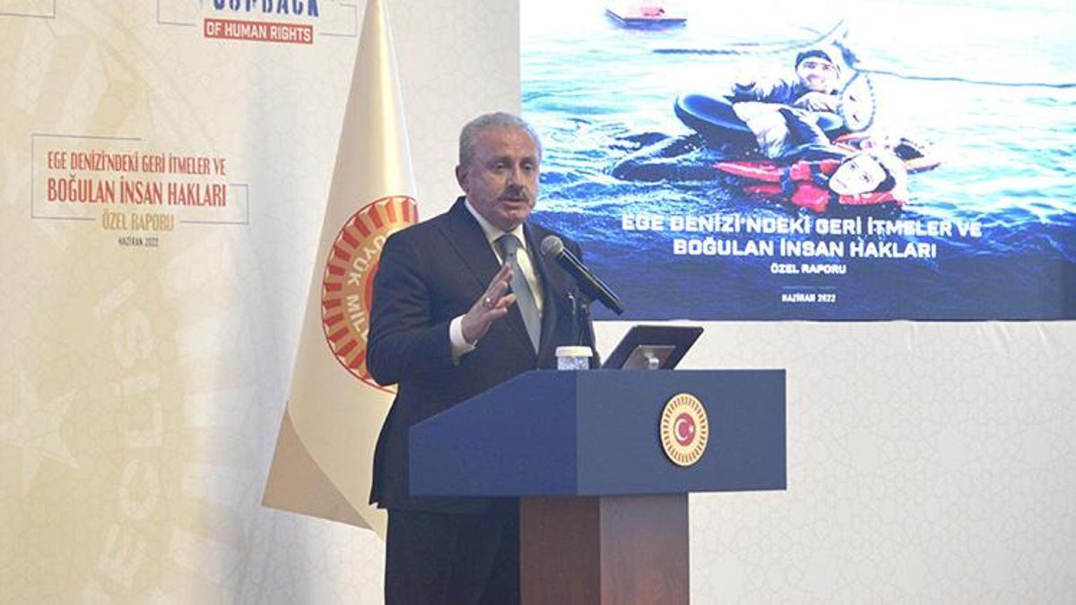 TBMM Başkanı Şentop: Göçün sebebi, ülkelerin yaşanmaz hale getirilmesi