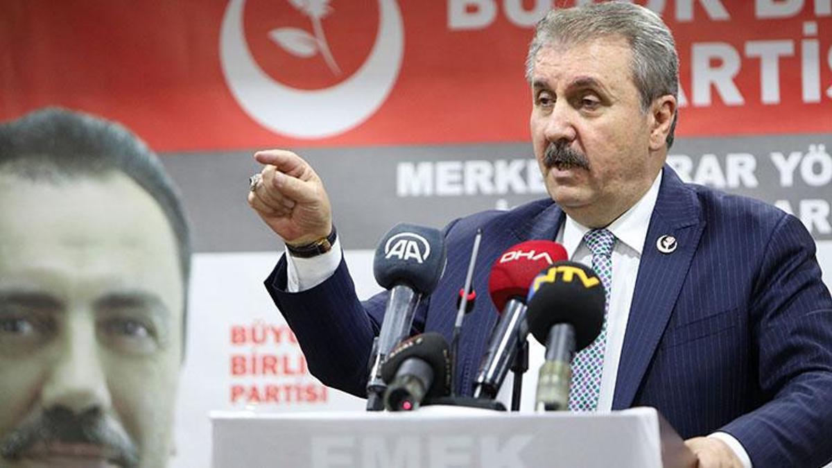 BBP lideri Destici: Bizim duruşumuz, tavrımız net