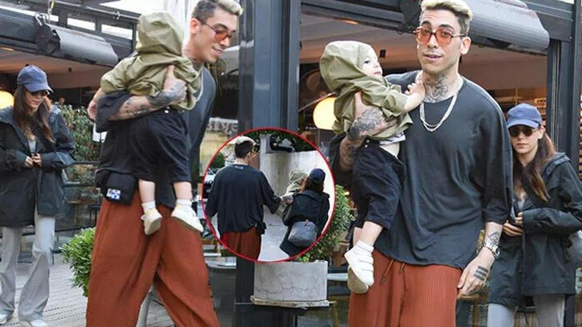 Can Bonomo ve Öykü Karayel oğulları Roman ile gezmede!