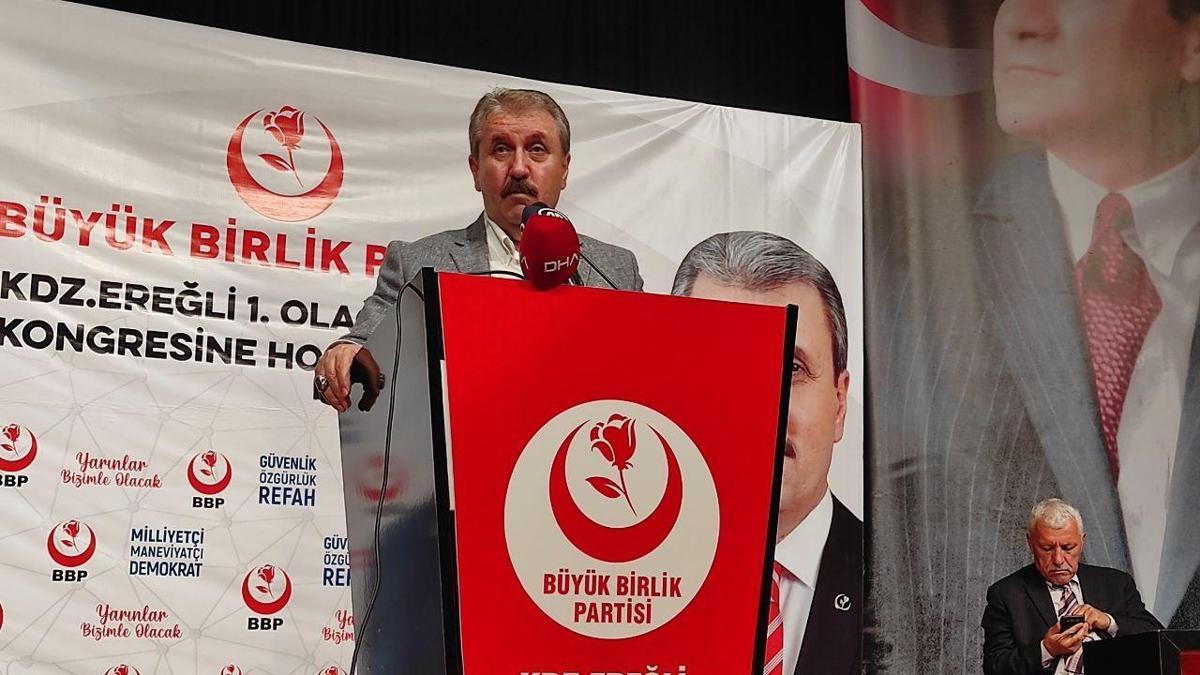 BBP lideri Mustafa Destici'den asgari ücretle ilgili dikkat çeken mesaj: En az yüzde 20 fark verilmeli