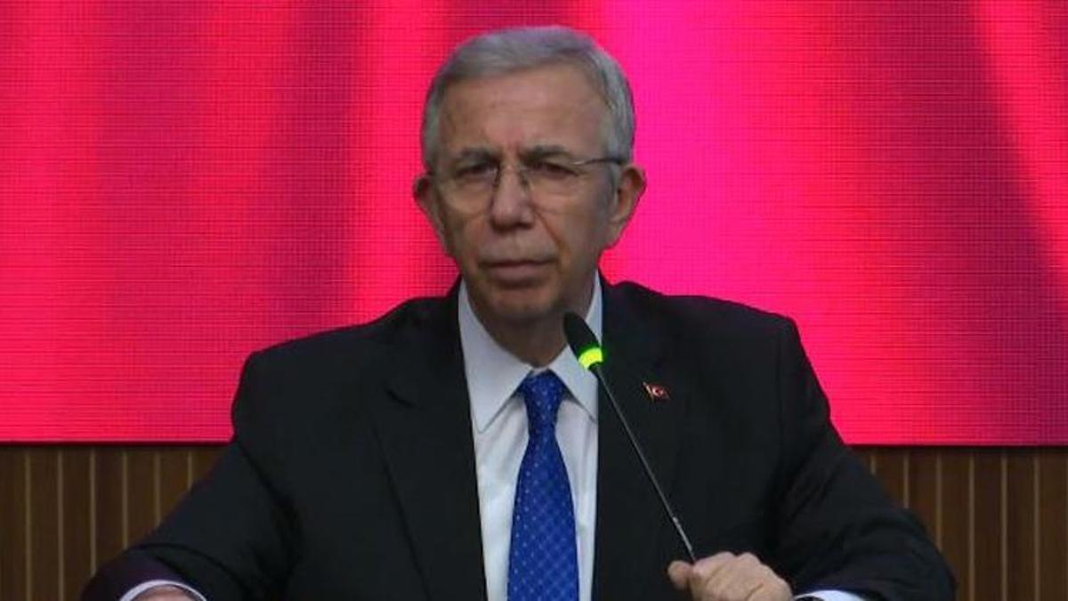 Mansur Yavaş: 5 günde, bir yılda düşen yağış miktarının yarısı kadar yağış aldık