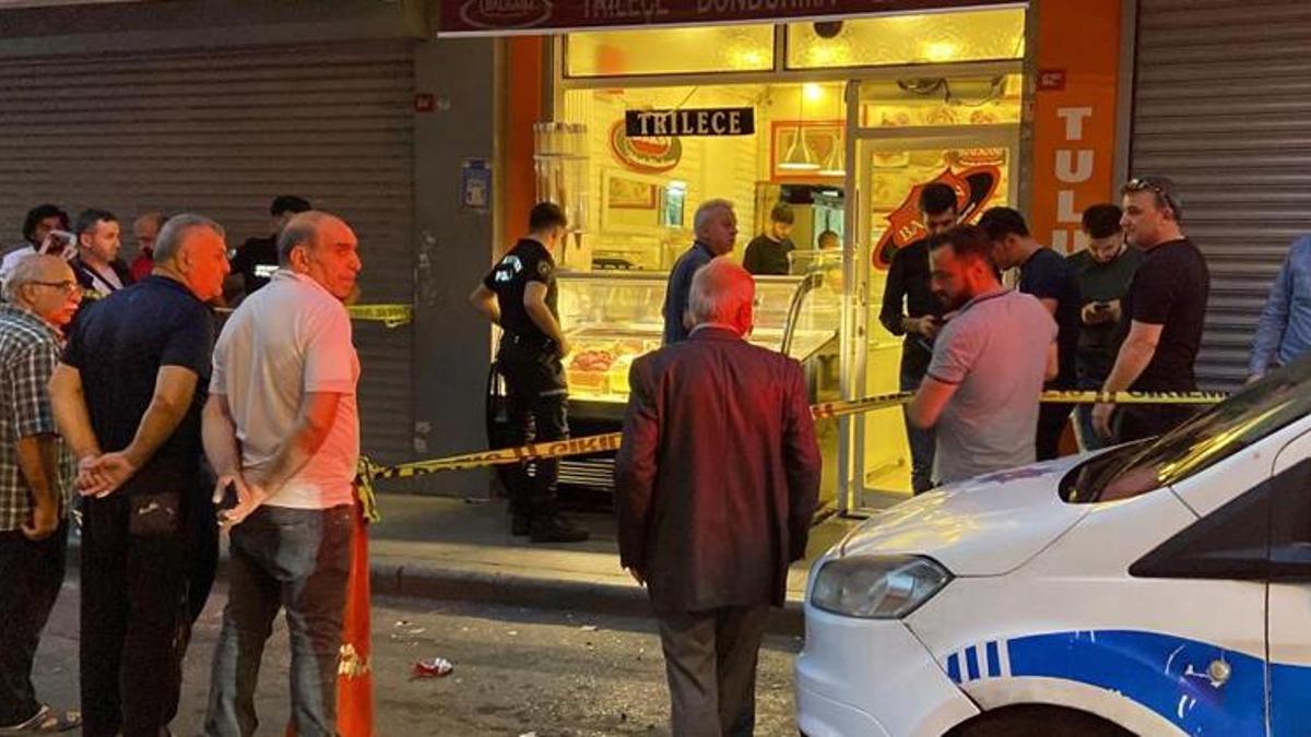 Dondurmacıya silahlı saldırı: 1’i çocuk 2 yaralı