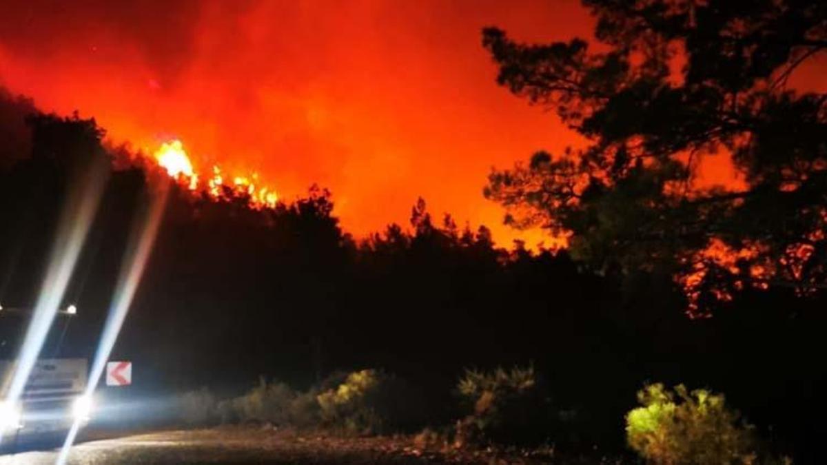 Marmaris’te orman yangını son durum! Marmaris'te orman yangını devam ediyor mu, söndürüldü mü? Marmaris yangınında son durum ne?