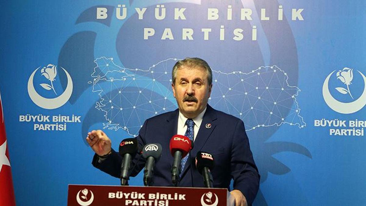 Destici: Bir an önce terör örgütünün partisi kapatılmalı