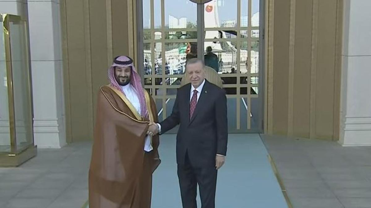 Veliaht Prens Muhammed bin Selman Ankara’da!