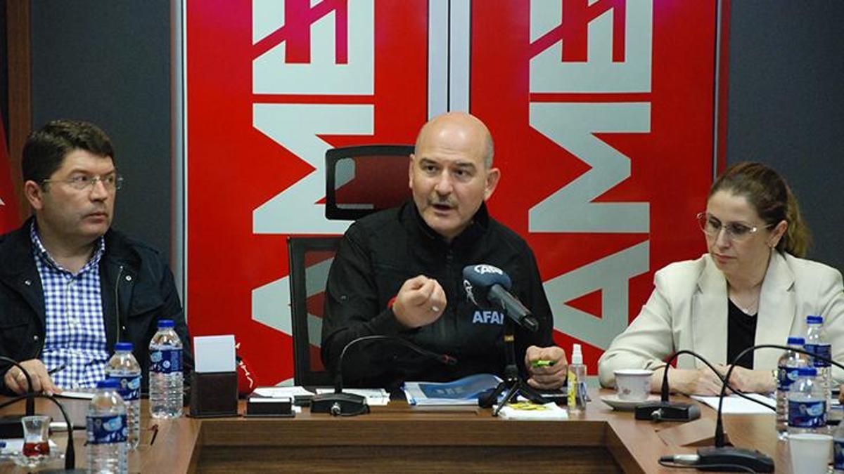 Bakan Soylu'dan sel felaketinin yaşandığı bölgede flaş açıklama: Bu tedbir alınmamış olsaydı daha büyük maliyetlerle karşı karşıya kalınabilirdi