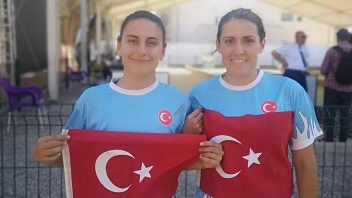 Gülçin Esen ve Beyza Tatarlı'dan bronz madalya!
