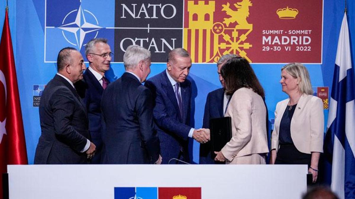 Türkiye-İsveç-Finlandiya tarafından imzalanan Ortak Momerandum dünya basınında! 'Erdoğan eve zaferle dönüyor...'