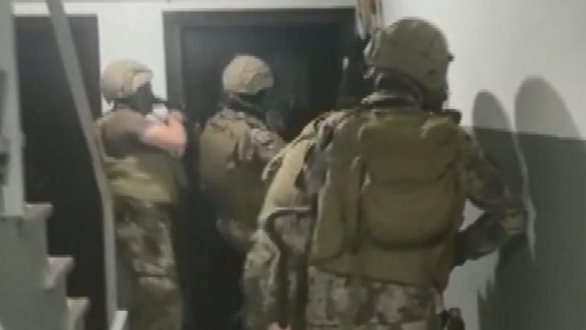Sarallar grubuna operasyon: 117 gözaltı