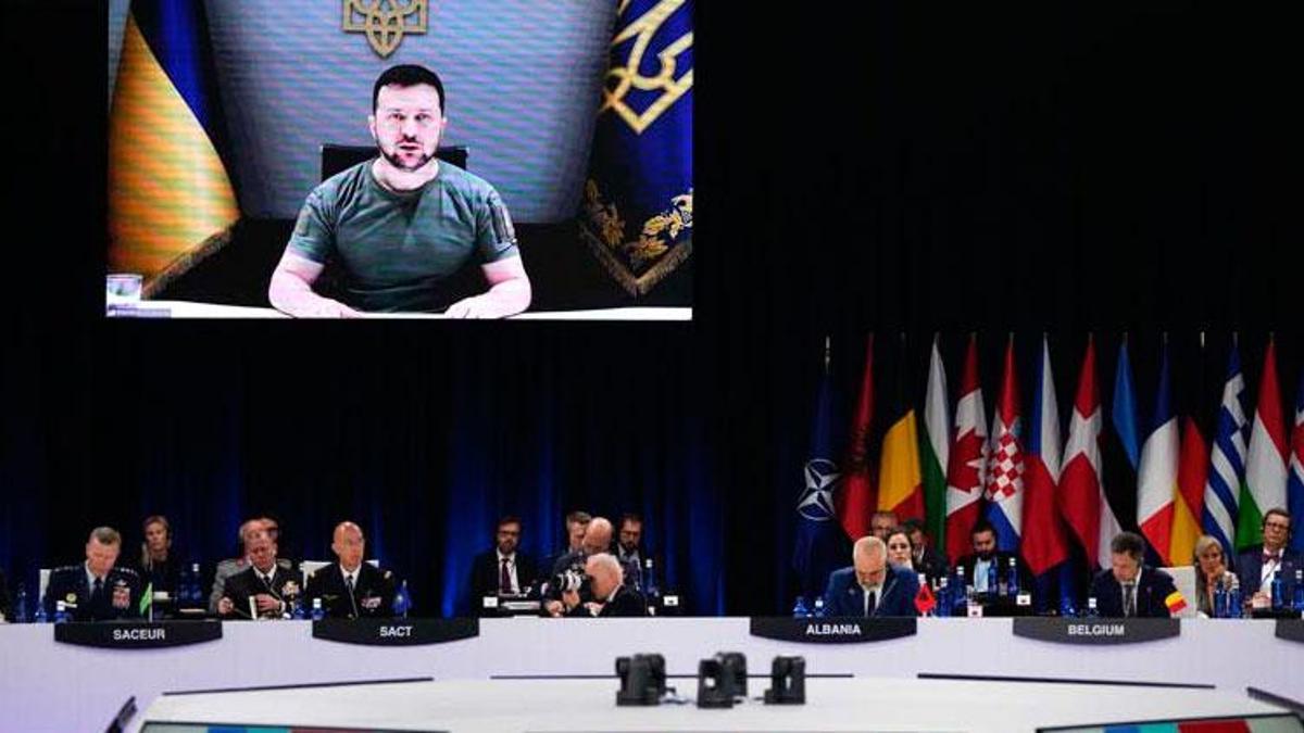 Zelenski'den NATO'ya çağrı: Ortak güvenlik alanında Ukrayna için bir yer bulmalısınız