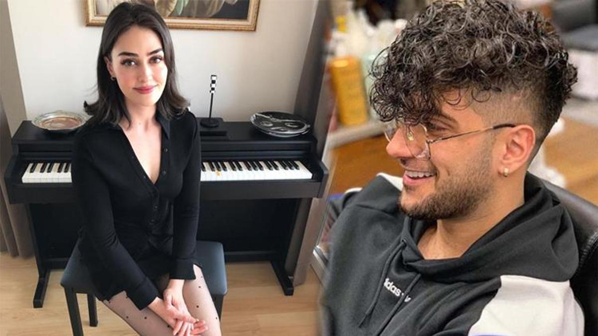 Esra Bilgiç ve Reynmen birlikte mi? Sarmaş dolaş dans...