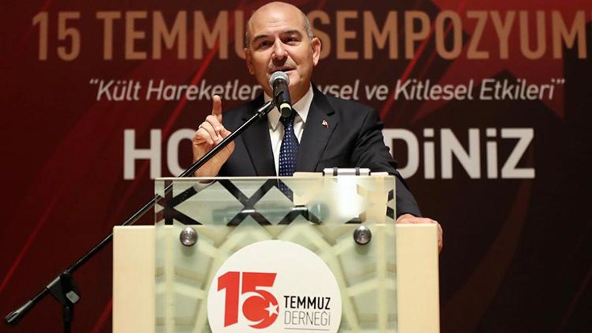 Bakan Soylu: FETÖ'den 332 bin 884 kişi gözaltına alındı