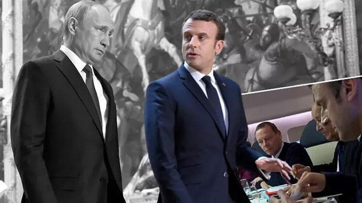 Macron ve Putin arasındaki gizli görüşme sızdı! Zelenski'ye ağır sözler Rusya'dan tepki...