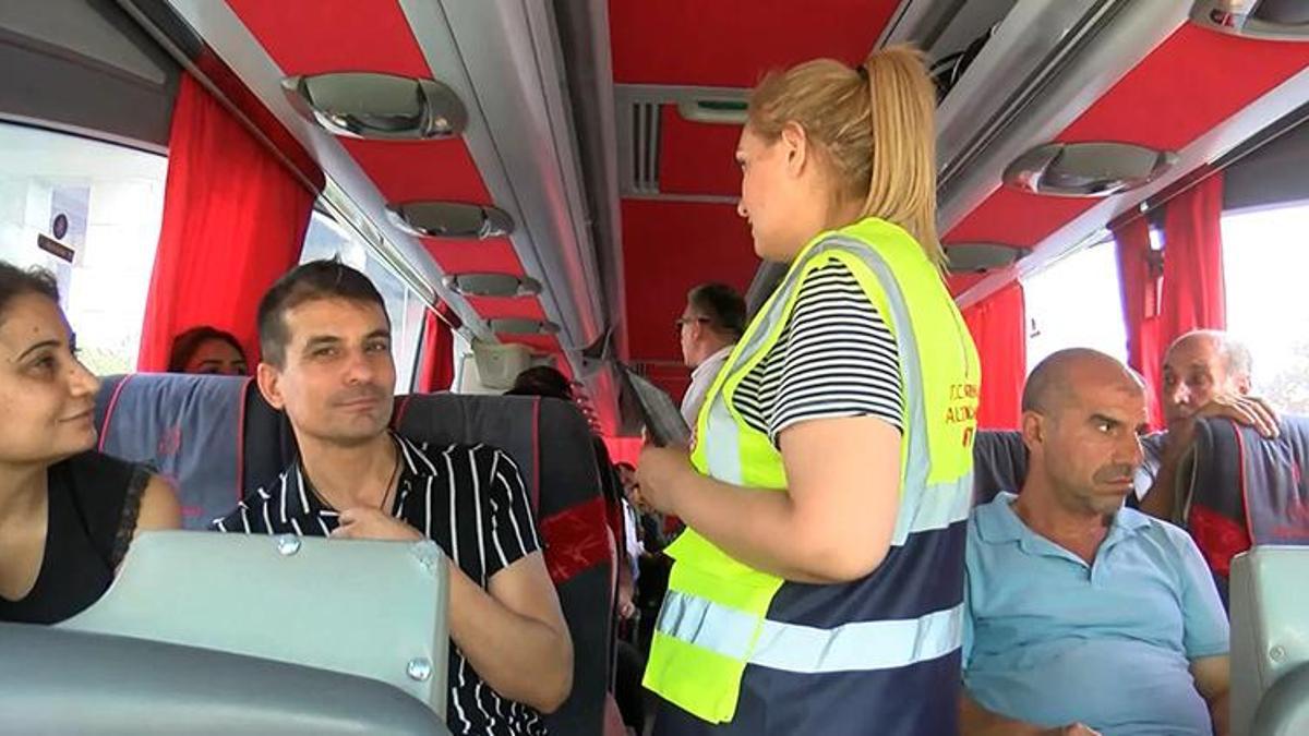 Bayram öncesi otogarda denetim