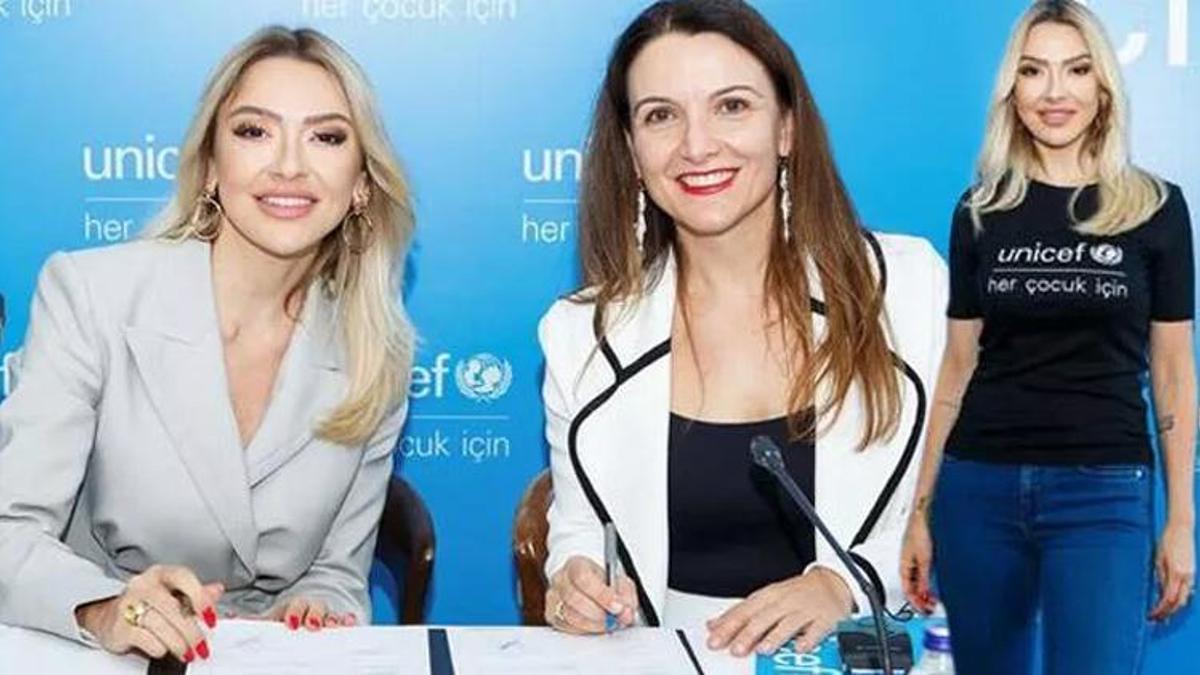 UNICEF Türkiye'den Hadise'ye önemli görev!