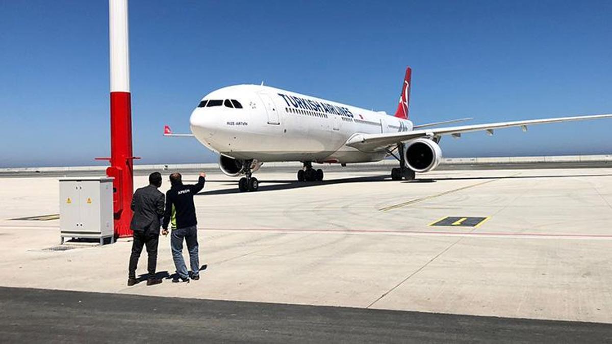 Rize-Artvin Havalimanı son bir ayda yaklaşık 82 bin yolcuyu ağırladı