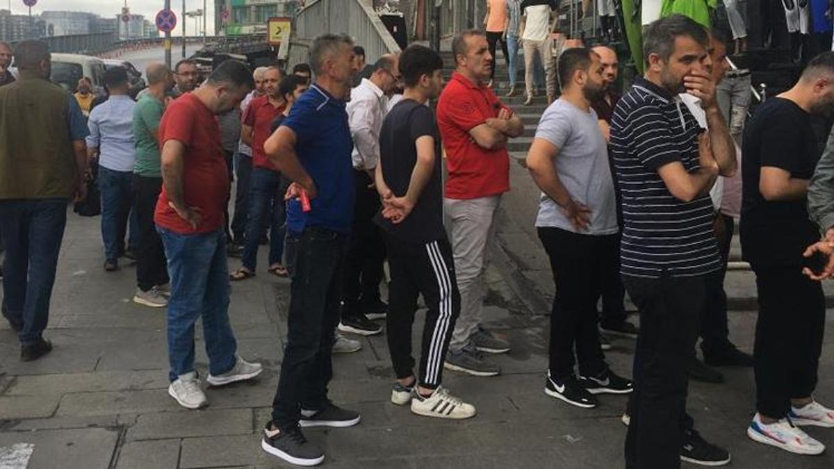 Baklavanın fiyatını duyan oraya akın etti!