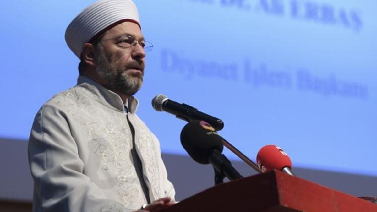 Diyanet İşleri Başkanı Erbaş’tan 'Kurban Bayramı' mesajı