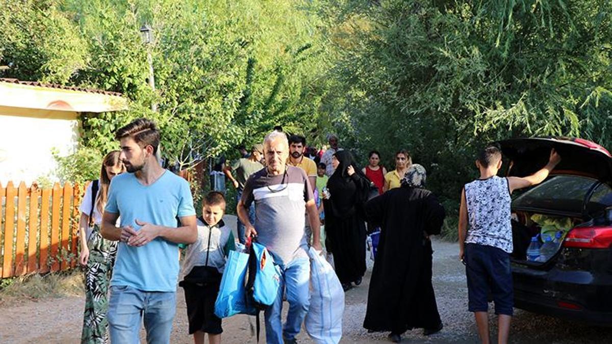 Girlevik Şelalesi bayramda da vatandaşların uğrak yeri oldu