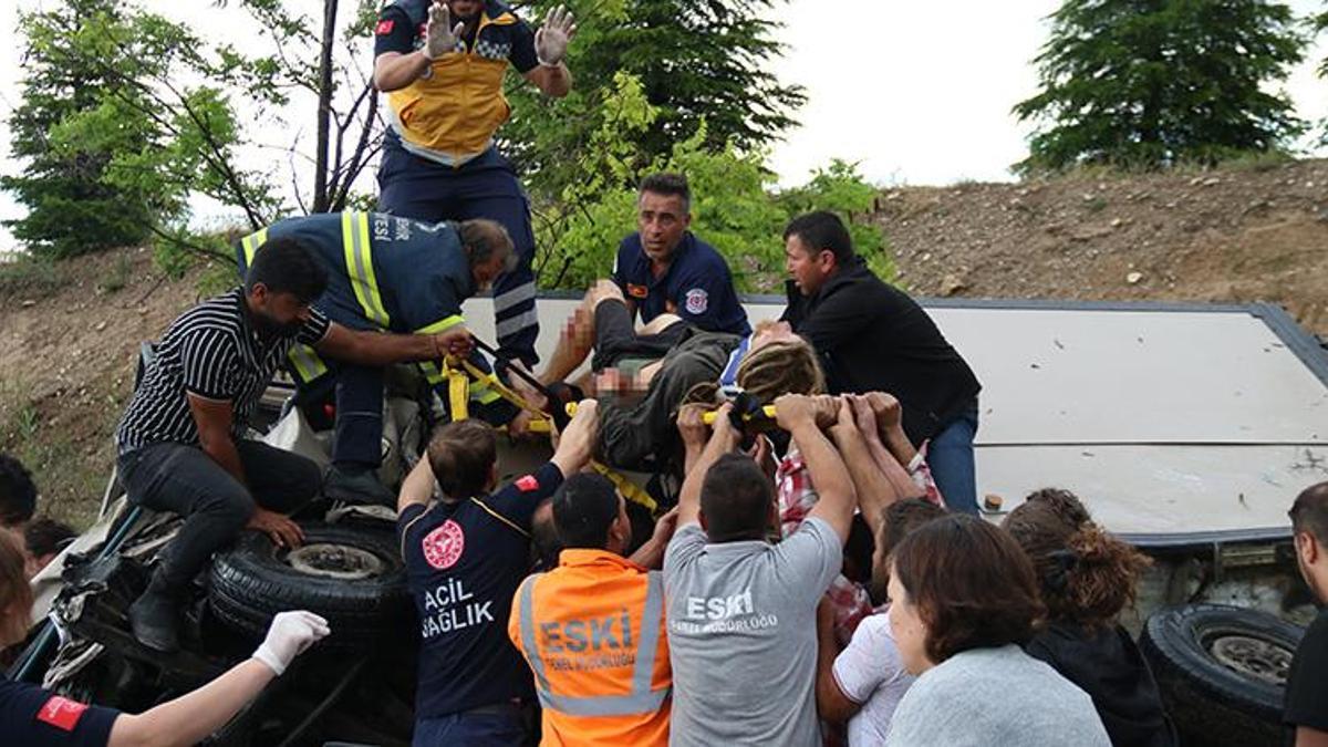 Trafik kazalarının acı bilançosu