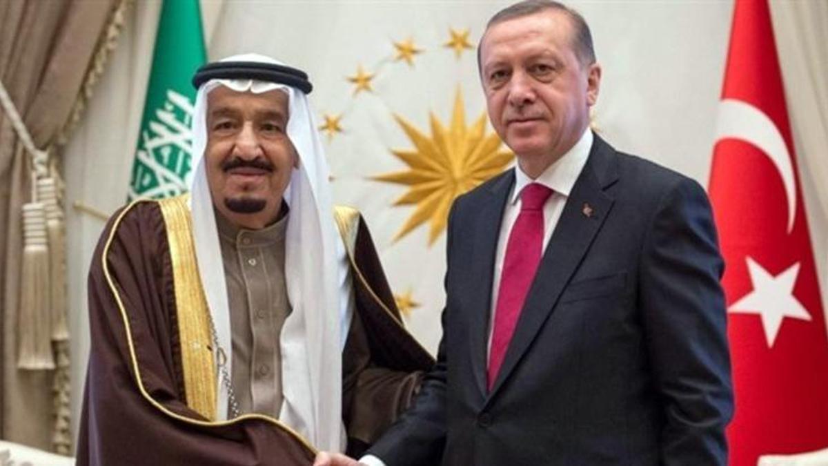 Cumhurbaşkanı Erdoğan, Suudi Arabistan Kralı Selman ile görüştü