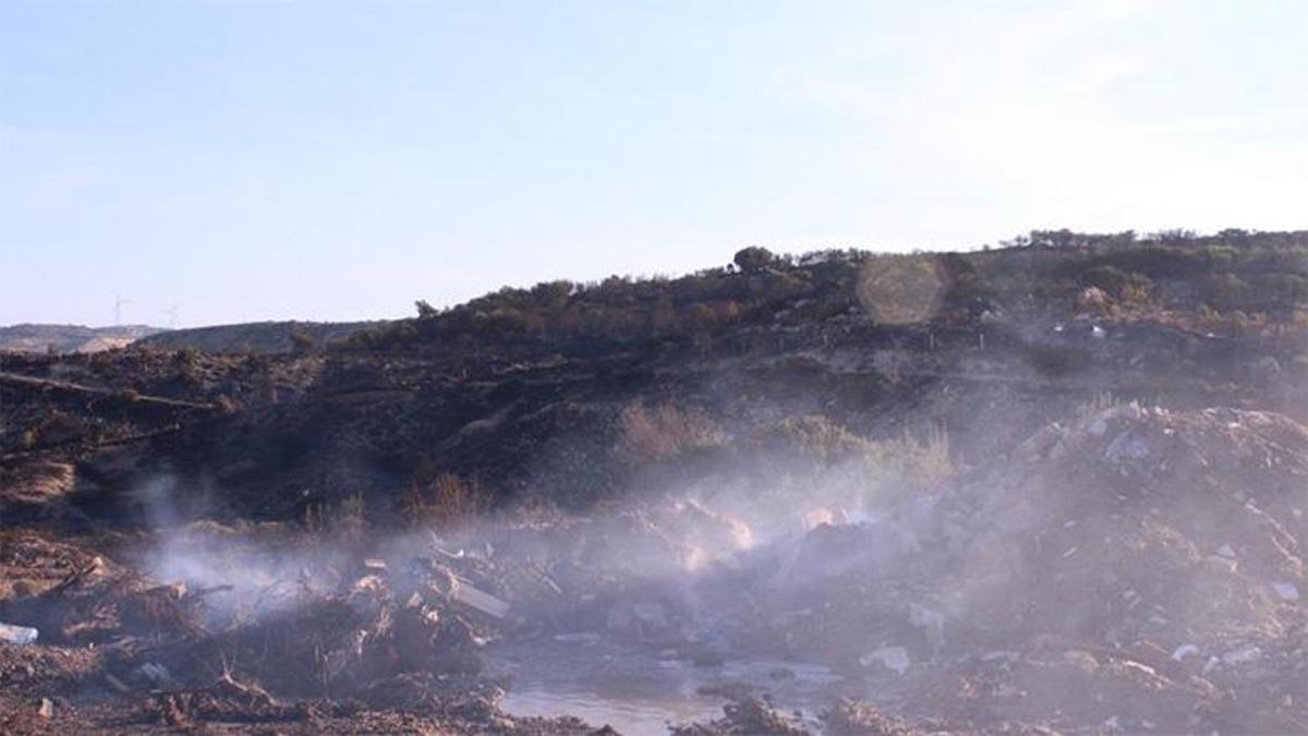 Çeşme'de makilik alanda çıkan yangın kontrol altına alındı