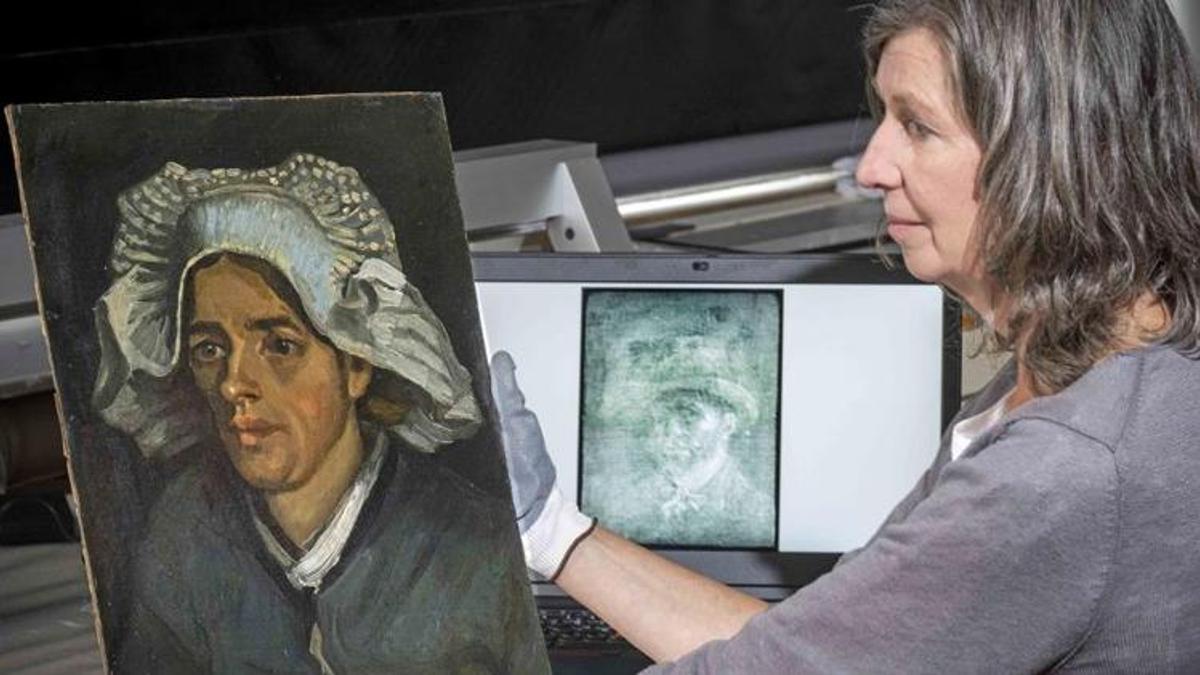 Van Gogh'un tablosunun arkasındaki gizli otoportresi, X-ray ile keşfedildi