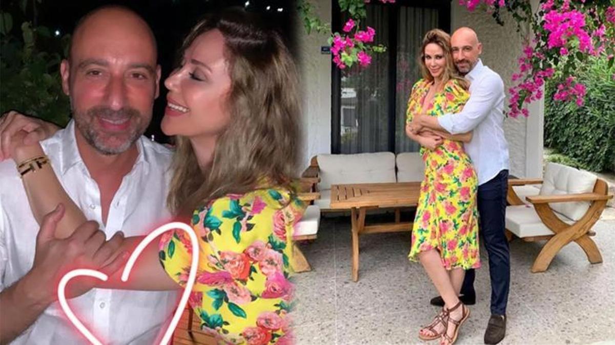 Demet Şener ve Tolga Arman'dan aşk pozları!