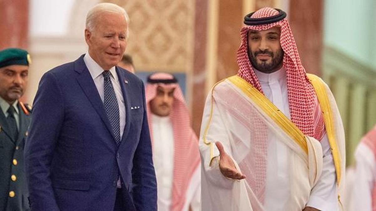 ABD'den Suudi Arabistan'a kritik ziyaret! Biden, Suudi Kral Selman ile görüştü