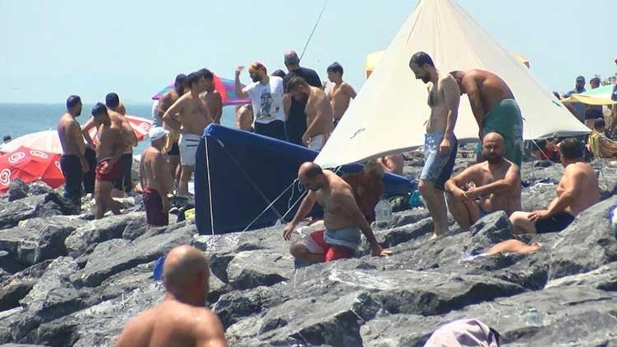 İstanbullular deniz kenarlarına akın etti