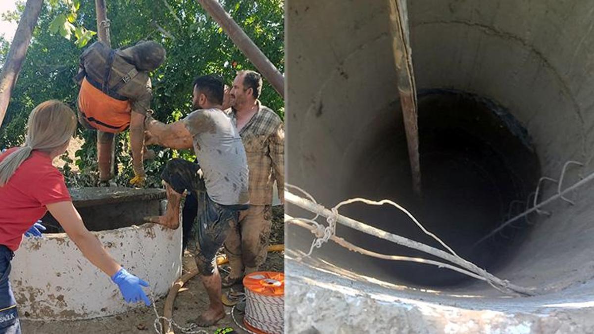 Temizlik sırasında kuyuya düşerek hayatını kaybetti