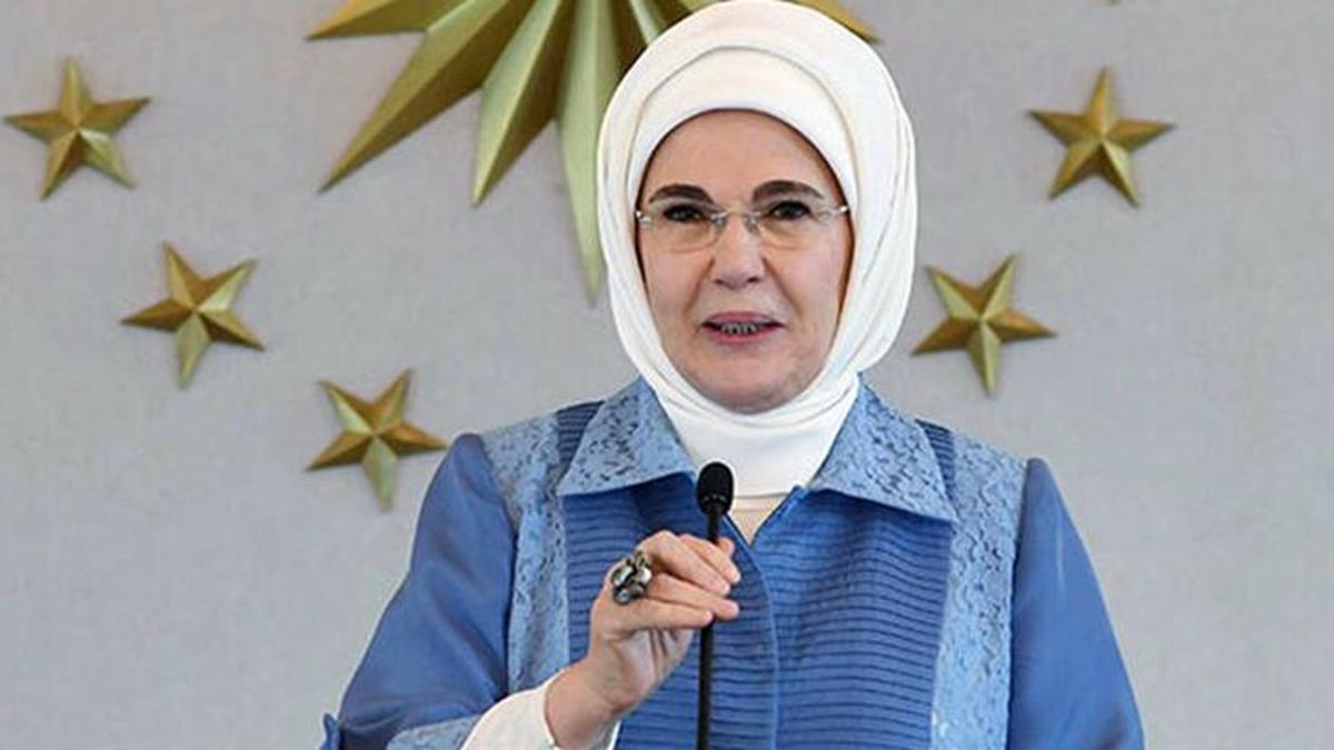 Emine Erdoğan: Nerede insan, kadın ve çocuk hakları ihlal ediliyorsa kalbimiz orada atmalıdır