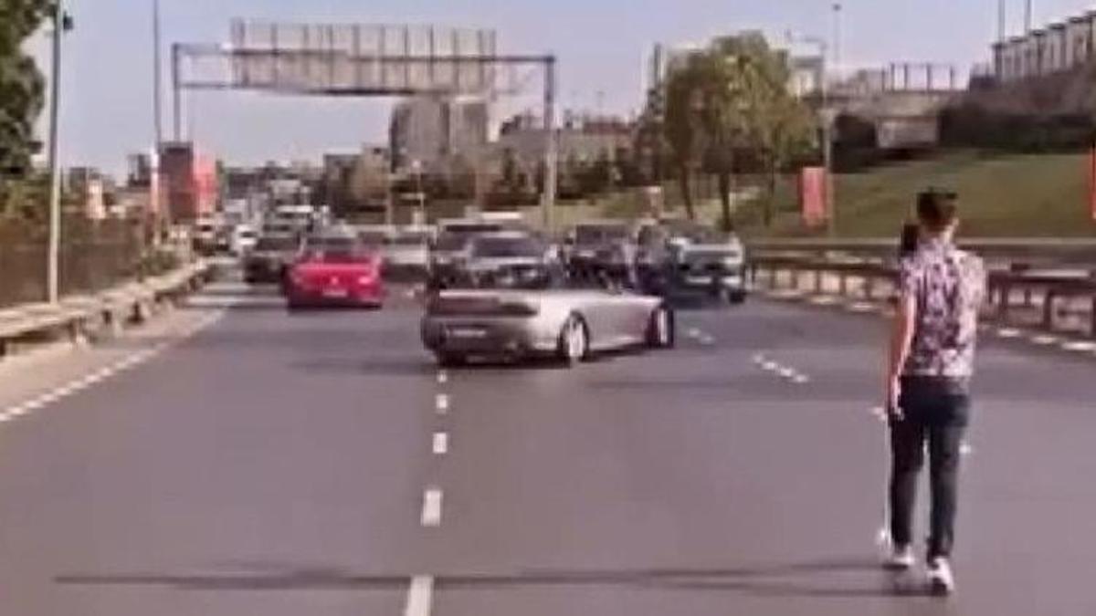 Düğün konvoyu önünde drift atan sürücüye 9 bin 125 lira para cezası