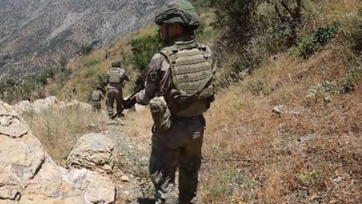 MSB: Irak'ın kuzeyinde 7 terörist etkisiz hale getirildi